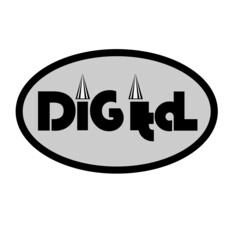 design illustration of the word in black and white concept