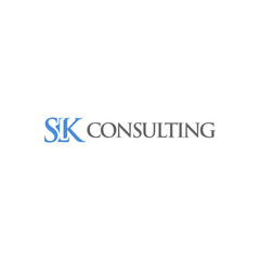 slk initial business logo design