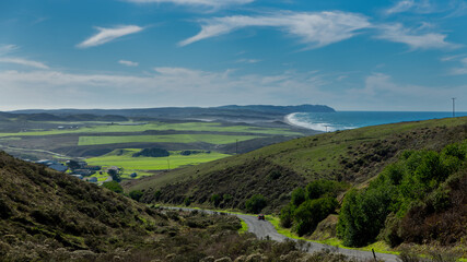 A drive through the mountains to the coast 