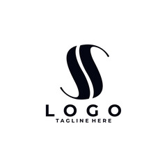 s logo letter icon