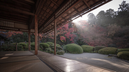 京都府 詩仙堂紅葉
