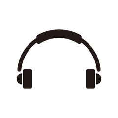 headphone icon vector symbol illustration