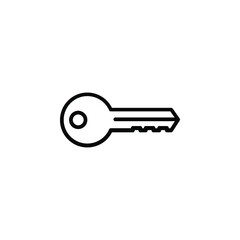 Key Line Icon, Vector, Illustration, Logo Template. Suitable For Many Purposes.