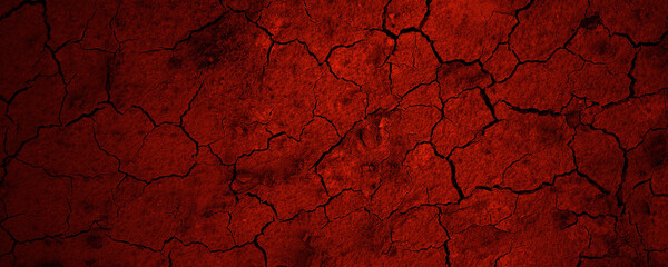 Cracked wall for background. Cracked dry ground