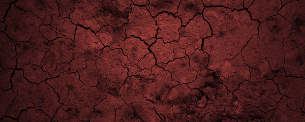 Cracked wall for background. Cracked dry ground