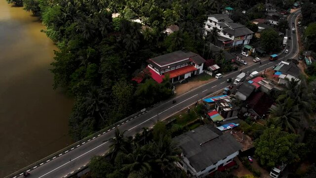 Sr&iacute; lanka - drone shot 4K