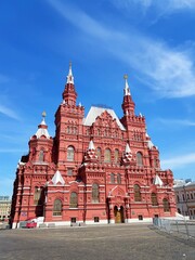 Fototapeta na wymiar State Historical Museum on the Red Square in Moscow