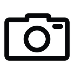 Camera Vector icon which is suitable for commercial work and easily modify or edit it

