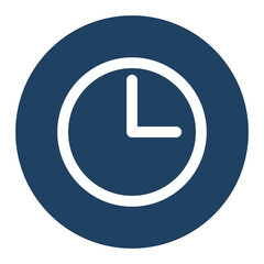 Clock Vector icon which is suitable for commercial work and easily modify or edit it

