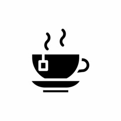 Tea icon in vector. Logotype