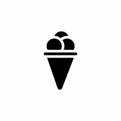 Ice Cream icon in vector. Logotype