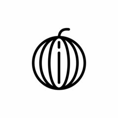 Watermelon icon in vector. Logotype