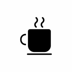 Coffee icon in vector. Logotype