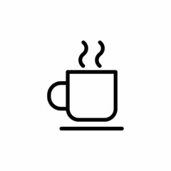 Coffee icon in vector. Logotype