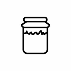 Jam icon in vector. Logotype