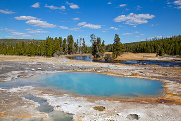 Lower geyser basin