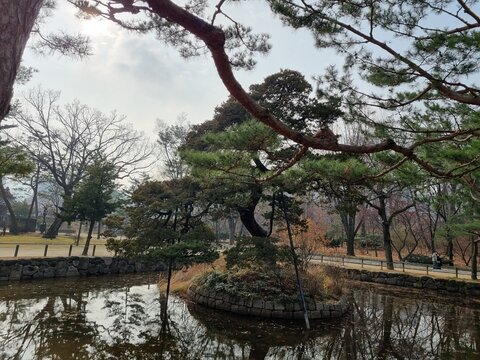Jongmyo, an old palace in Korea