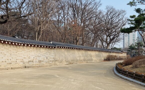 Jongmyo, an old palace in Korea