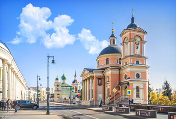 Varvara Church on Varvarka Street in Moscow