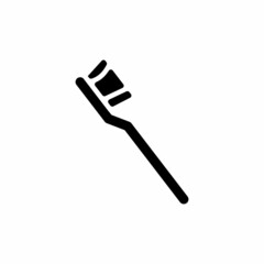 TOOTHBRUSH icon in vector. Logotype