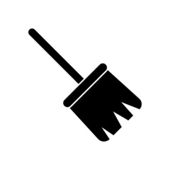 broom icon, tool vector, cleaning illustration