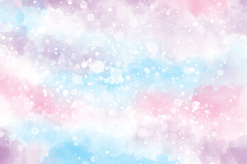 pink  multi color sweet candy valentines wet wash splash watercolor background digital painting