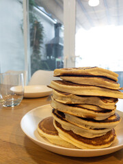 stack of pancakes