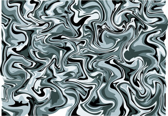 marbled texture of black and white colors, psychedelic backgrounds in the form of waves, groovy banner