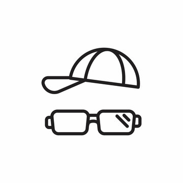 MAN ACCESSORIES icon in vector. Logotype