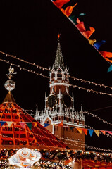 New Year's Red Square in Russia