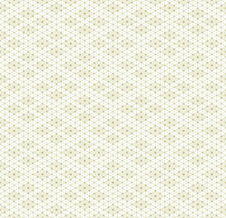 Seamless traditional Japanese ornament Kumiko.Golden color lines.