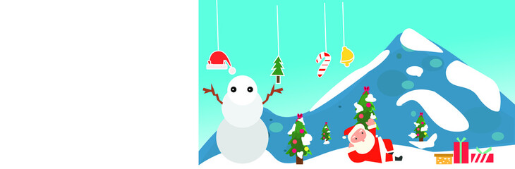 cute walpaper design merry christimas character