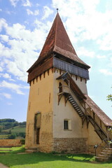 Fototapeta na wymiar Fortified church from Biertan, Birthälm, Sibiu county, Romania