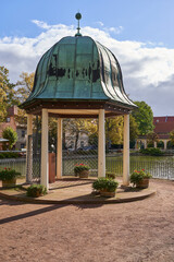 Historische Kuranlagen in der Goethestadt Bad Lauchstädt, Saalekreis, Sachsen-Anhalt, Deutschland