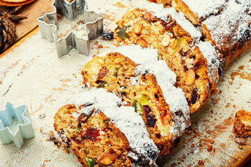 Stollen, a German Christmas cupcake