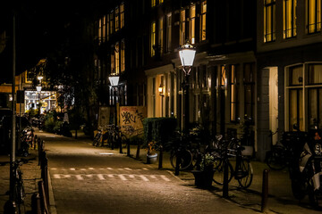 Fototapeta na wymiar Amsterdam city blue hours and night photos.. 