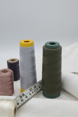 Stitching Material, Measurement Type, Thread Coan, Buttons.  
