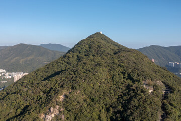 the hill of Mount Cameron at hong kong  10 Dec 2021