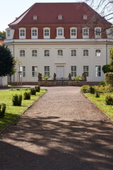 Historische Kuranlagen in der Goethestadt Bad Lauchstädt, Saalekreis, Sachsen-Anhalt, Deutschland