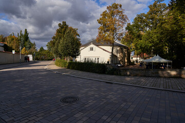 Goethe-Theater in der Goethestadt Bad Lauchstädt, Saalekreis, Sachsen-Anhalt, Deutschland