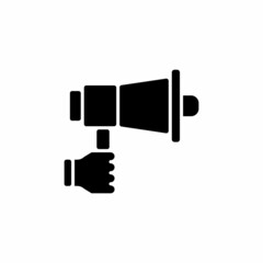 Advertising icon in vector. Logotype