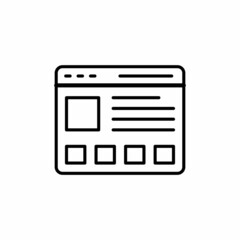 Online Marketplace icon in vector. Logotype