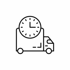 Standard Shipping icon in vector. Logotype