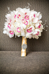 Beautiful wedding bouquet. © Marcio