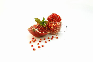 pomegranate and pomegranate kernels
