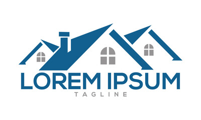 Unique real estate logo Modern and minimalist vector and abstract logo