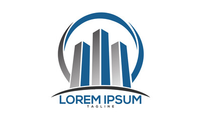 Unique real estate logo Modern and minimalist vector and abstract logo