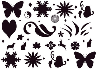 Naklejka premium Figurenblatt