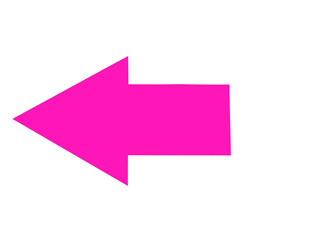Pink arrow left - 474370256