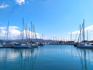 Greek Light blue Sea